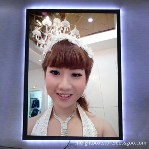 Crystal Acrylic Frame LED Light Box